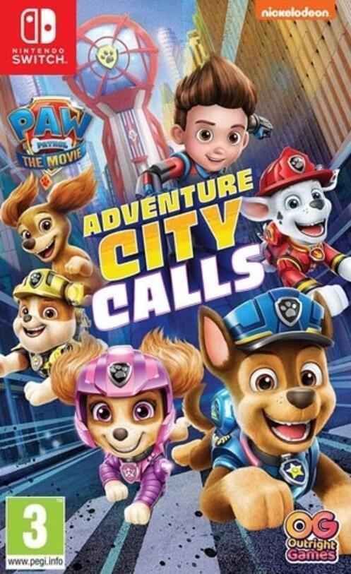 Paw Patrol The Movie: Adventure City Calls [European Import] (Nintendo Switch) (ONLINE ORDER ONLY)