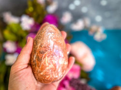 Peach Moonstone Crystal Freeform (ONLINE ORDER ONLY)