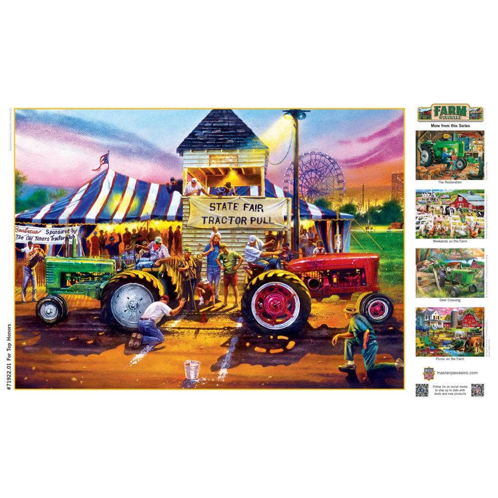 Farm & Country - For Top Honors 1000 Piece Jigsaw Puzzle (ONLINE ORDER ONLY)