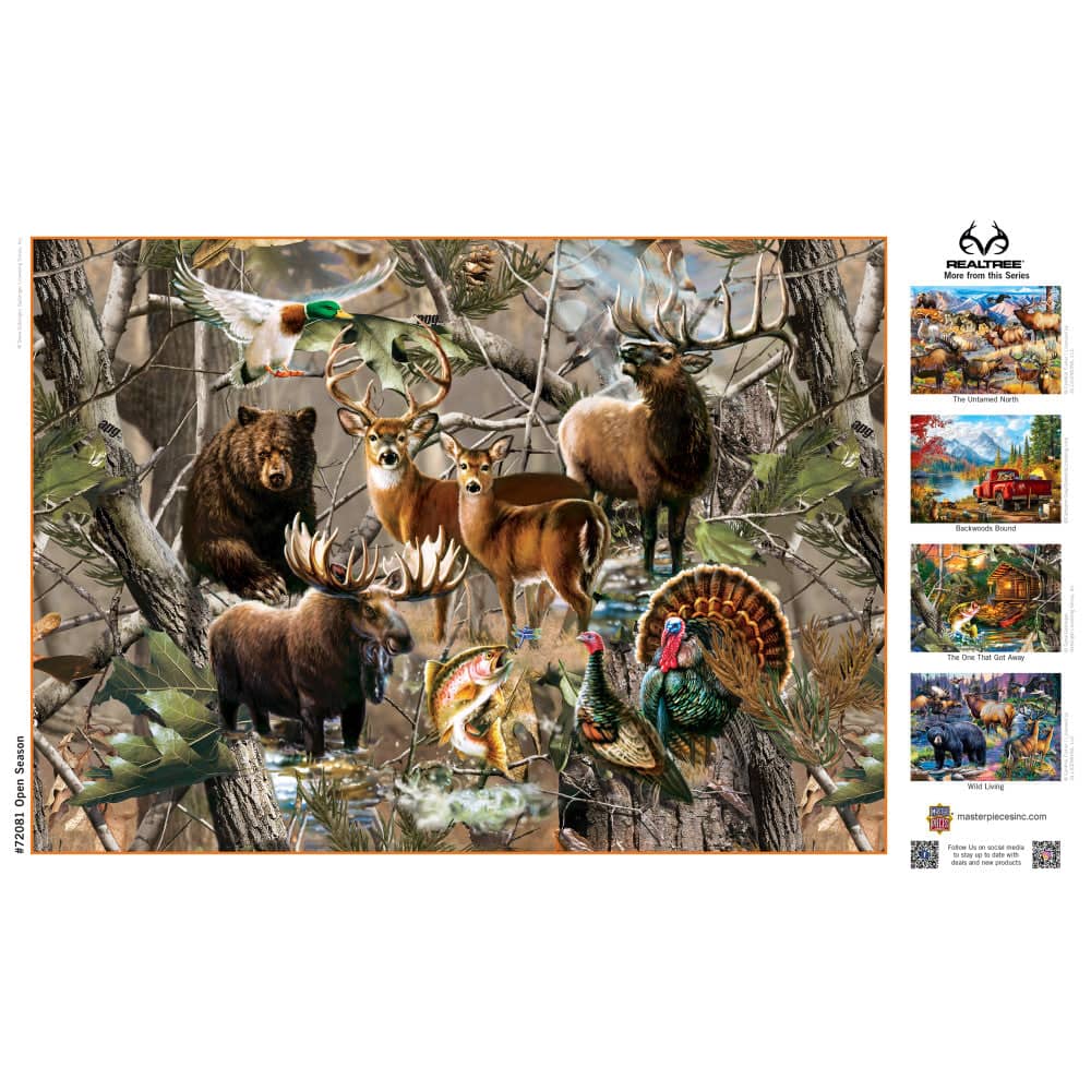 Realtree - Open Season 1000 Piece Jigsaw Puzzle