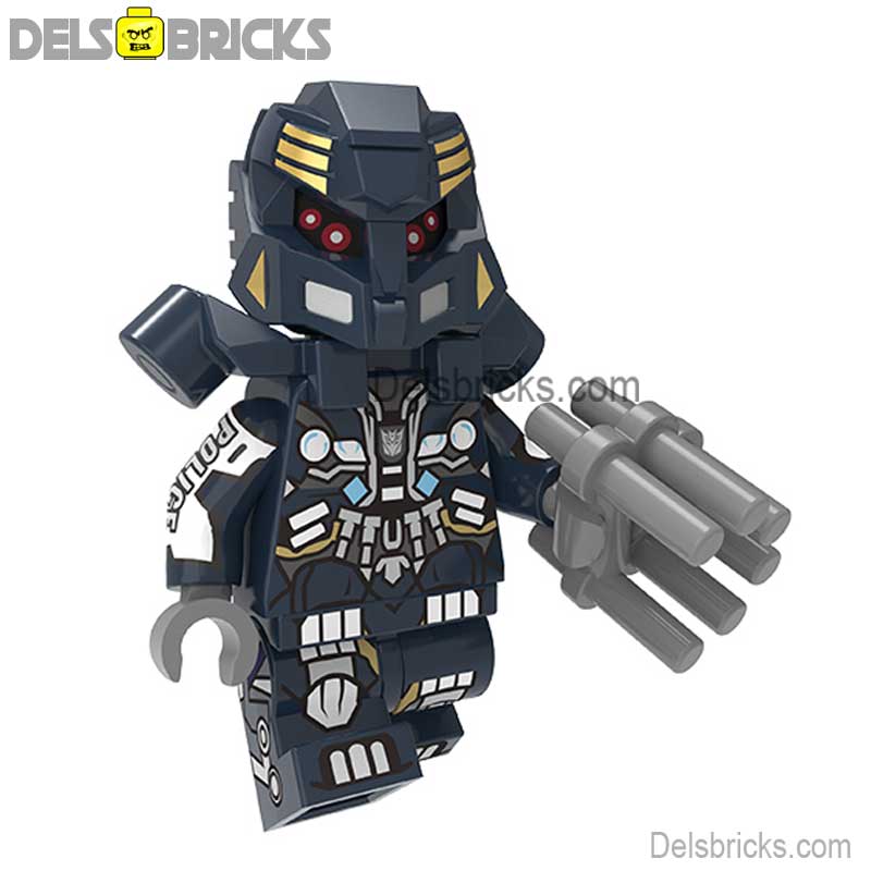 barricade Transformers Lego Minifigures custom toys (ONLINE ORDER ONLY)