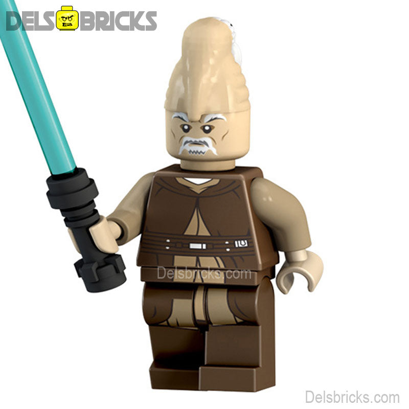 jedi master Ki Adi Mundi Lego Star Wars Minifigures Custom Toys (ONLINE ORDER ONLY)