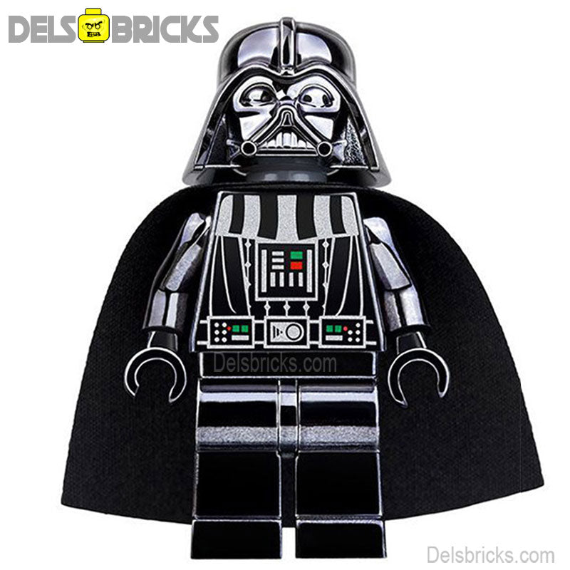Darth Vader (Metallic) Lego Star Wars Minifigures Custom Toys (ONLINE ORDER ONLY)