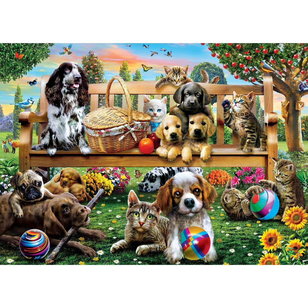 Masterpiece Gallery - Meetup at the Park 1000 Piece Jigsaw Puzzle (ONLINE ORDER ONLY)