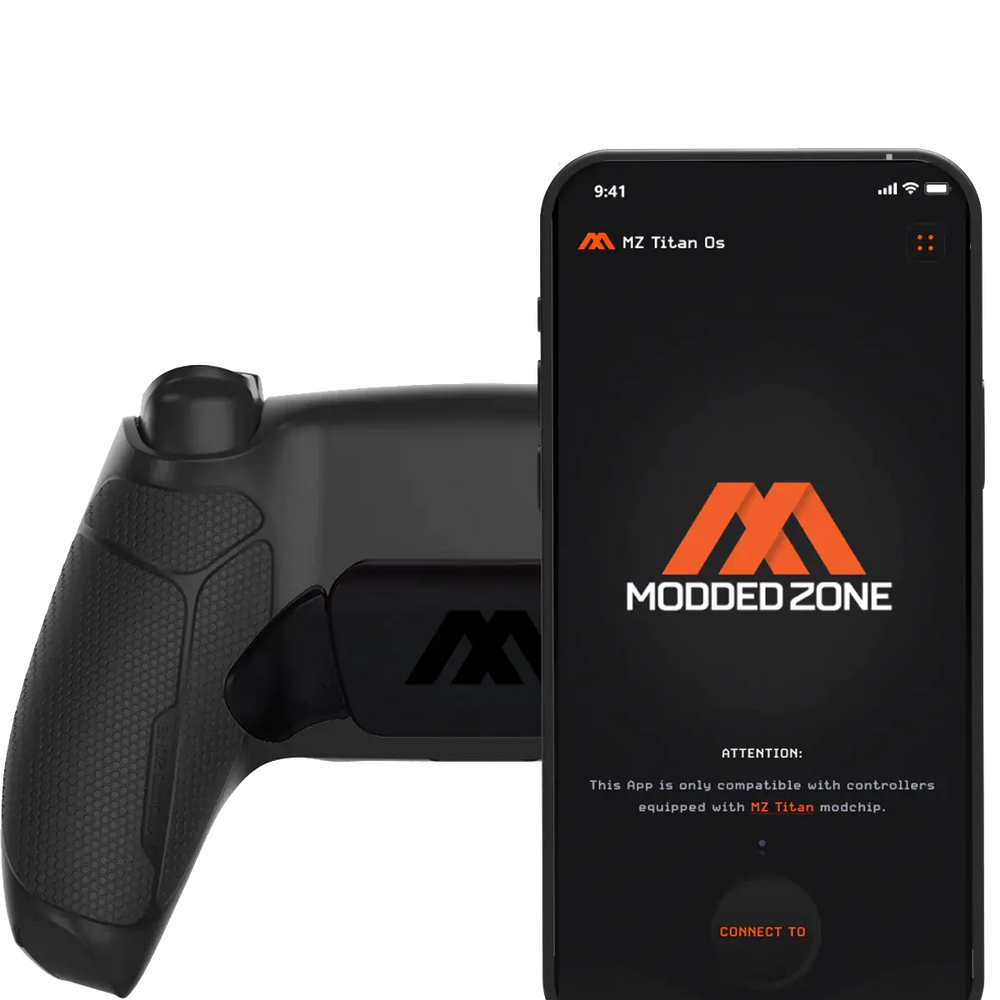 MODDEDZONE BLACK GOLD EXTREME PS5 SMART PRO CUSTOM MODDED CONTROLLER