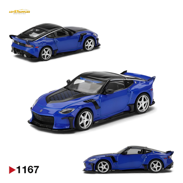 Mini GT Nissan Z VeilSide FFZ400 Seiran Blue 1:64