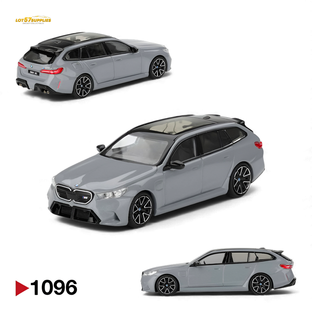 Mini GT BMW M5 Touring Brooklyn Grey Metallic 1:64