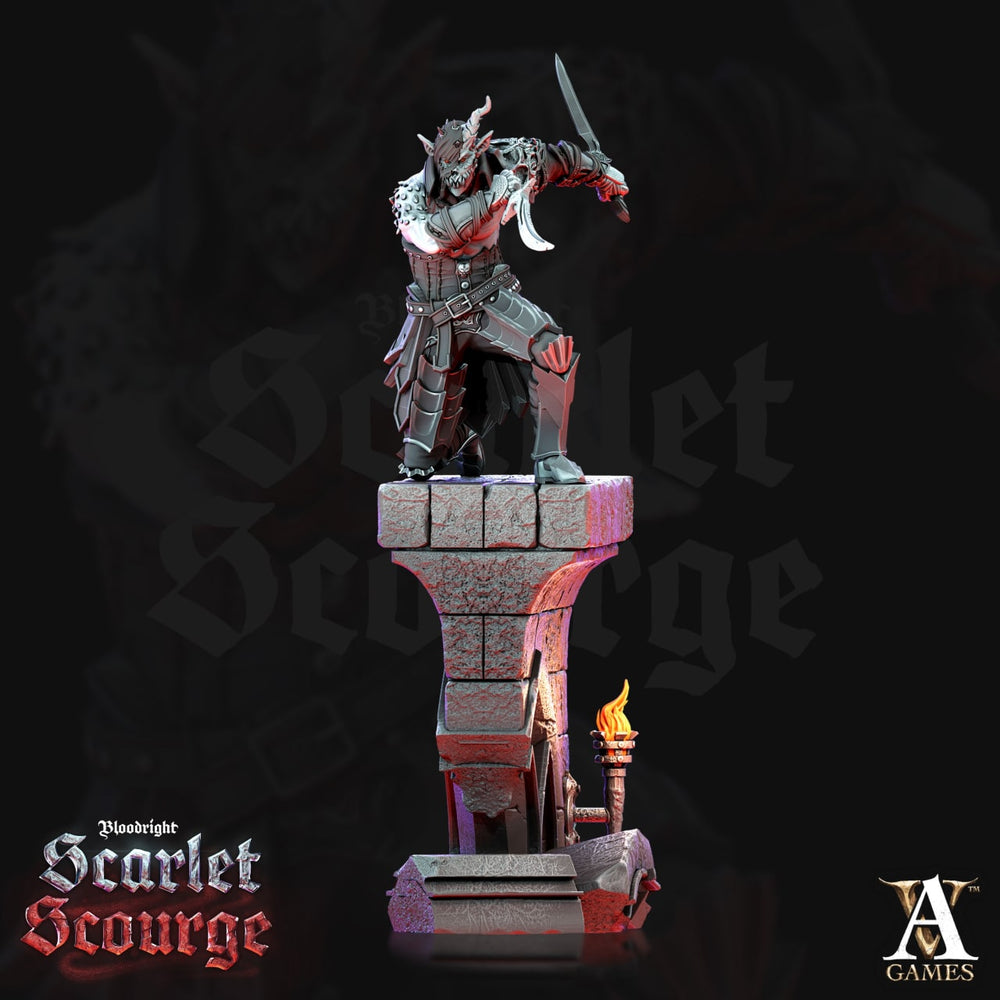 3D Printed Archvillain Games Bloodspawn Templars 28 32mm D&D (Online Only)