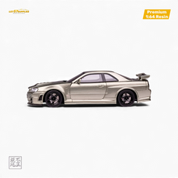 Car's Lounge Skyline GT-R R34 NISMO Z-TUNE - Millenium Jade 1:64 (ONLINE ORDER ONLY)
