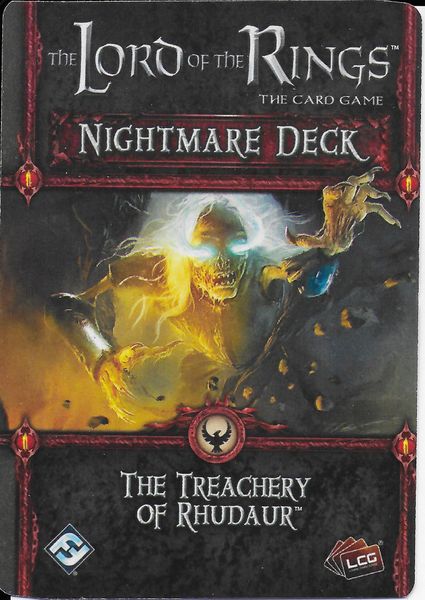 Lord of the Rings LCG: The Treachery of Rhudaur Nightmare Deck