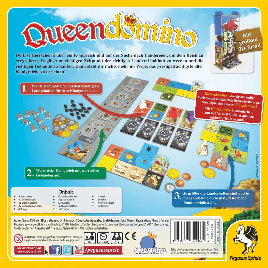 Queendomino - Board Game (Online Order Only)