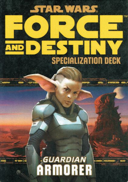 Star Wars: Force and Destiny: Armorer Specialization Deck (ONLINE ORDER ONLY)