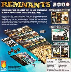 Remnants Post-Apocalyptic Survival Board Game