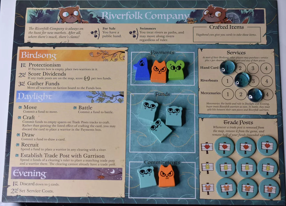 Root - The Riverfolk Expansion - Board Game (Online Order Only)