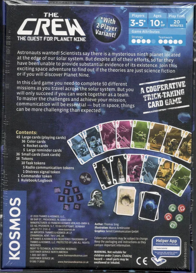 The Crew - The Quest For Planet Nine - Game (Online Order Only)