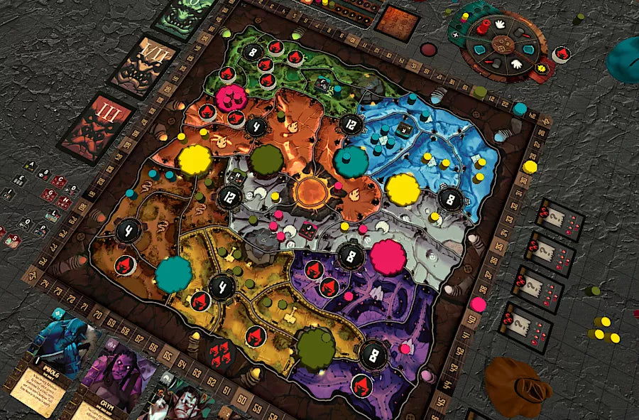Fall of the Mountain King- Board Game (Online Order Only)
