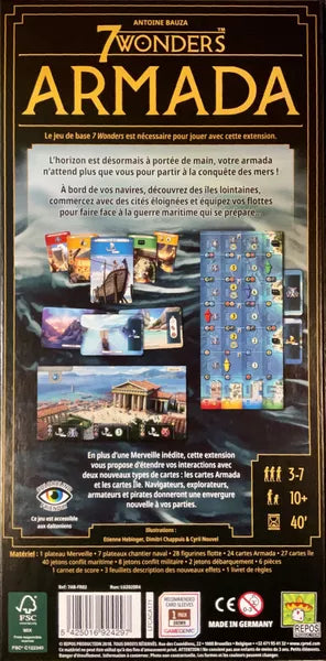 7 Wonders (Second Edition): Armada - Board Game (Online Order Only)