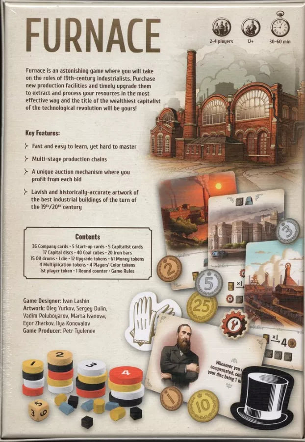 Furnace - An Engine-Building Board Game (Online Order Only)