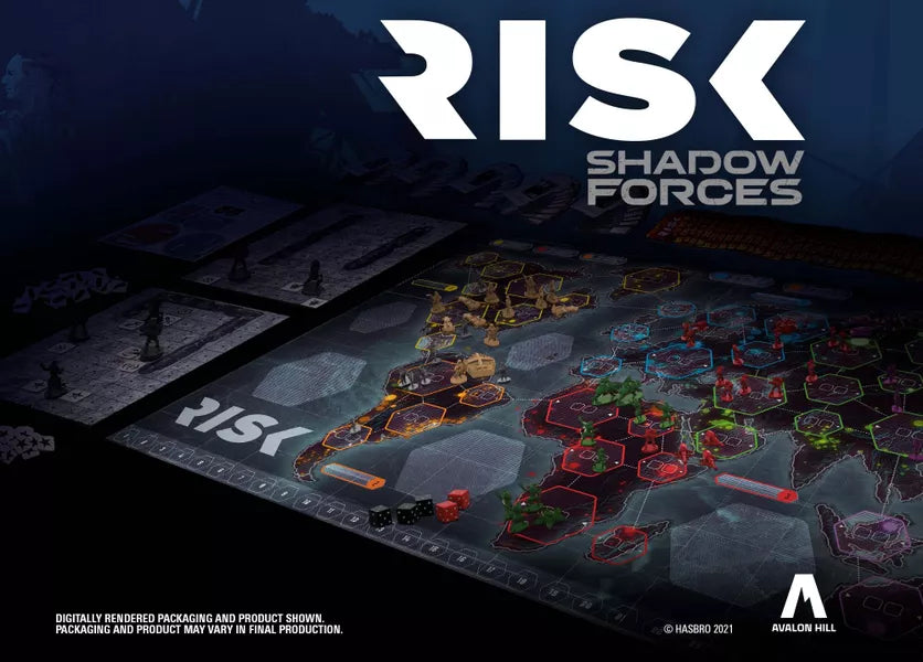 Risk - Shadow Forces - Board Game (Online Order Only)
