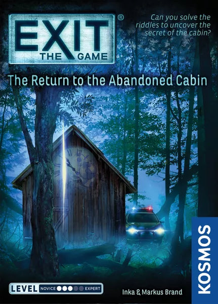 EXIT The Game - Return to the Abandoned Cabin - Board Game (Online Order Only)