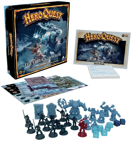 HeroQuest - The Frozen Horror Quest Pack - Board Game (Online Order Only)