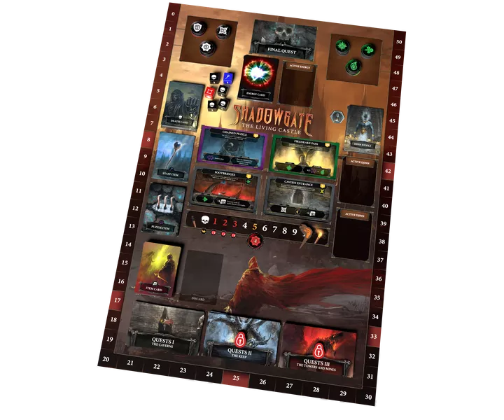 Shadowgate: The Living Castle - Board Game (Online Order Only)
