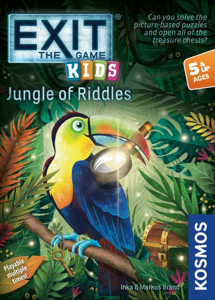 EXIT Kids: Jungle of Riddles - Board Game (Online Order Only)