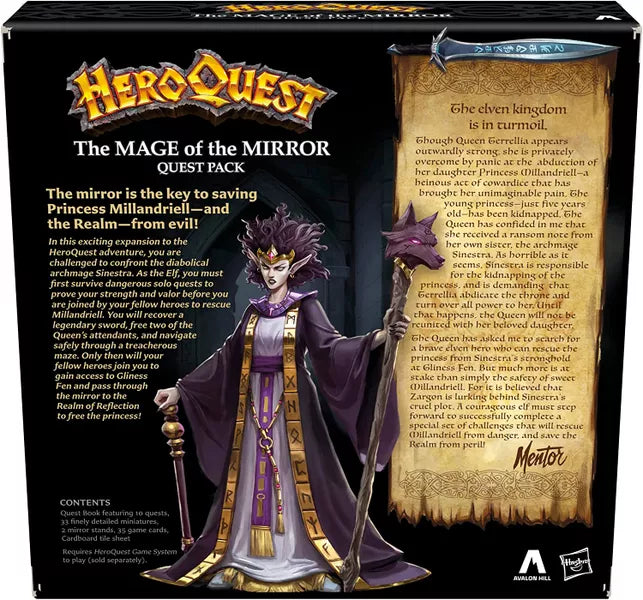 HeroQuest - The Mage of the Mirror Quest Pack - Board Game (Online Order Only)