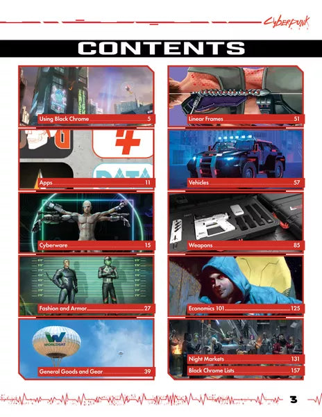 Cyberpunk Red: Black Chrome - Roleplaying Game (Online Order Only)