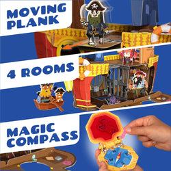 Banana-Rama Pirate Ship: Plucky Pirates Buildable Playset