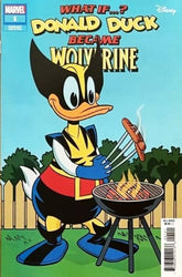Marvel & Disney: What If...? Donald Duck Became Wolverine (2024) #1B (Online Order Only)