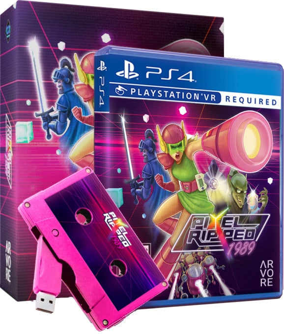 Pixel Ripped 1989 Pink Cassette Edition (Playstation 4) (Online Only)