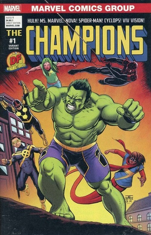 Champions (2016) #1 -DF CGC Graded (ONLINE ORDER ONLY)