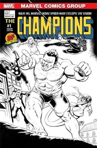 Champions (2016) #1 -DF-B CGC Graded (ONLINE ORDER ONLY)