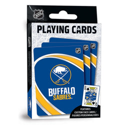 Buffalo Sabres Playing Cards - 54 Card Deck