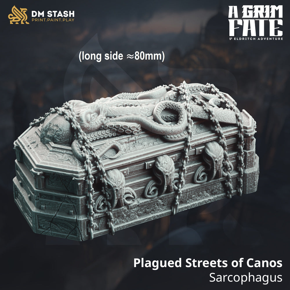 Plagued Streets of Canos: Sarcophagus (Terrain) (Online Order Only)