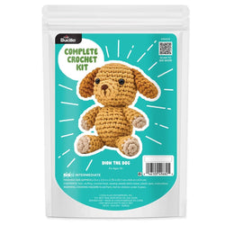 Plaid Crafts - Bucilla Amigurumi Crochet Kit - Dion the Dog (ONLINE ORDER ONLY)