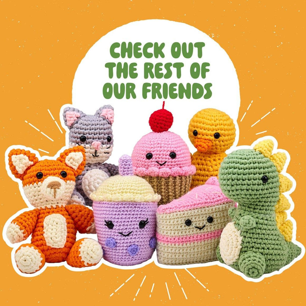 Plaid Crafts - Bucilla Amigurumi Crochet Kit - Dion the Dog (ONLINE ORDER ONLY)