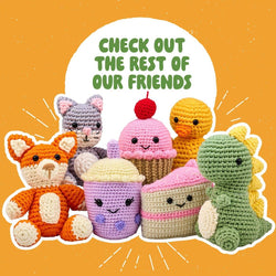 Plaid Crafts - Bucilla Amigurumi Crochet Kit - Dion the Dog (ONLINE ORDER ONLY)