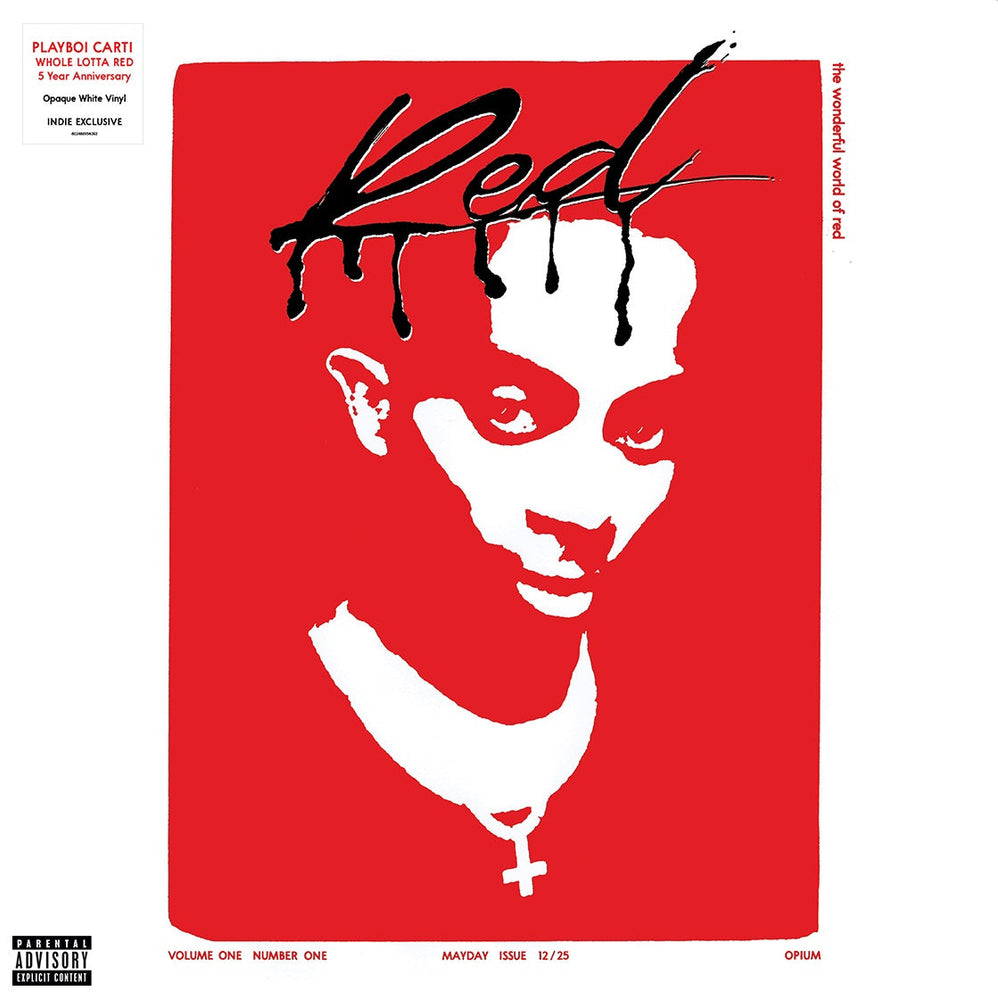 Whole Lotta Red (5 Year Anniversary Edition) (Indie Exclusive) [Rain Cloud White 2LP] [Alternate Cover] [Vinyl] (ONLINE ORDER ONLY)