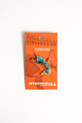 Plesiosaurus Enamel Pin (Plesiosaurus dolichodeirus)