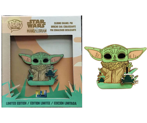 Pop! Pin The Child w/ Frog (Sliding Pin, Star Wars) - SPO Exclusive /600 made (Online Order Only)