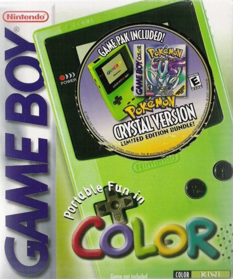 Gameboy Color Pokemon Crystal Bundle (Gameboy Color) (ONLINE ORDER ONLY)