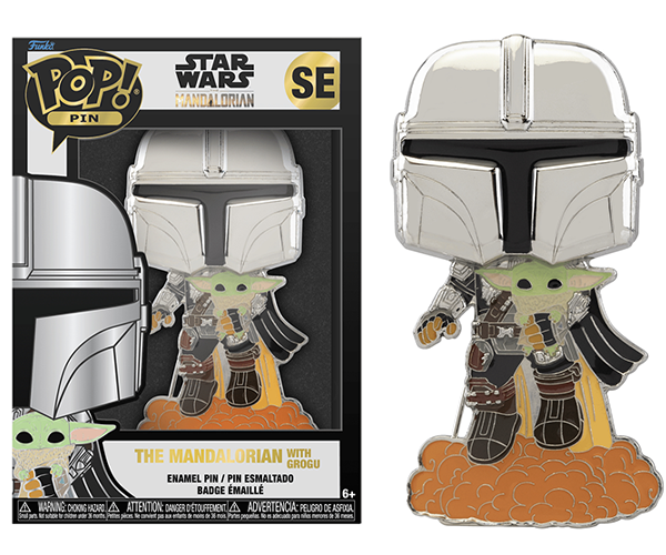 Pop! Pin The Mandalorian w/ Grogu (Star Wars) SE (Online Order Only)