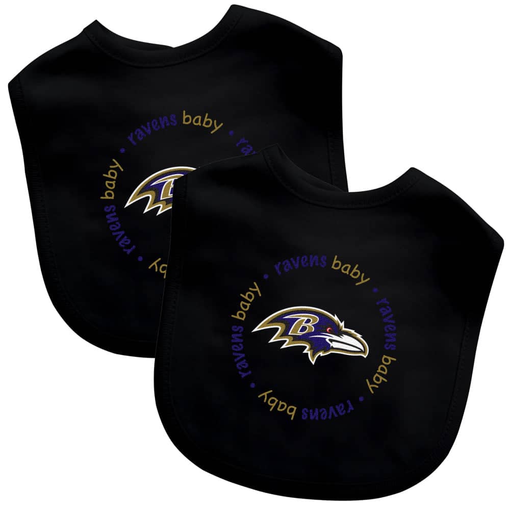 Baltimore Ravens - Baby Bibs 2-Pack