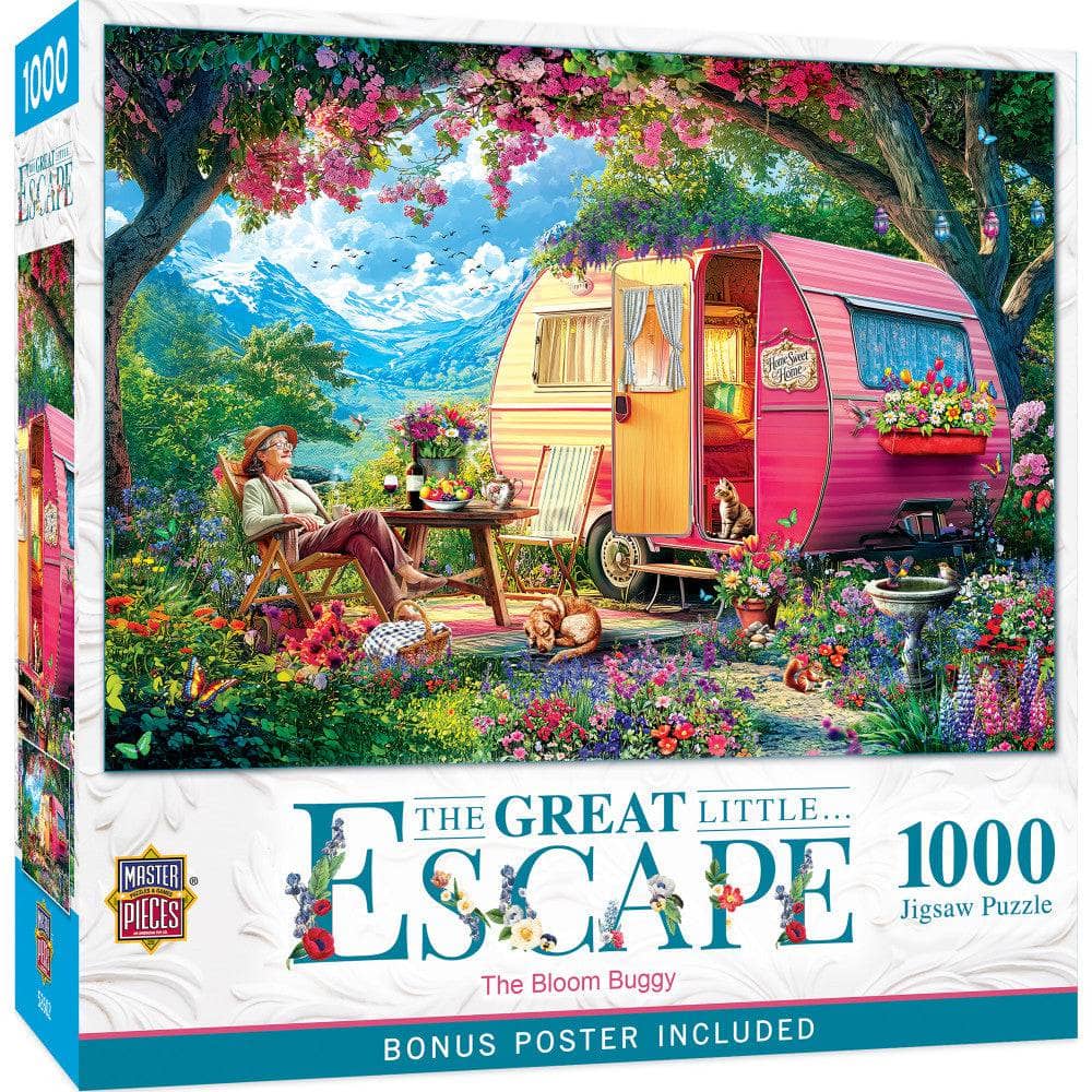 The Great Little Escape - The Bloom Buggy 1000 Piece Jigsaw Puzzle