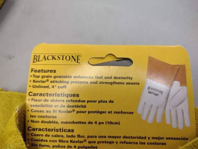 Blackstone Premium Goatskin TIG Welding Gloves, sold by pair, 6 pairs and 12 pairs (Online Order Only)