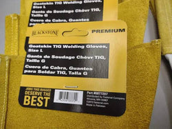 Blackstone Premium Goatskin TIG Welding Gloves, sold by pair, 6 pairs and 12 pairs (Online Order Only)
