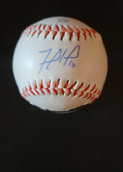 Franchy Cordero New York Yankees Autographed Rawlings Baseball Full Time Hologram (Online Order Only)