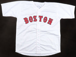 "2004 World Series Champions" Jersey Signed By (10) With Orlando Cabrera, Pokey Reese, Keith Foulke, Terry Francona (Beckett) Boston Red Sox (Online Order Only)